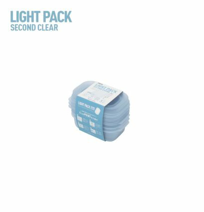 楽天市場】タケヤ ライトパック セカンド クリア 200ml 3P ブルー 電子