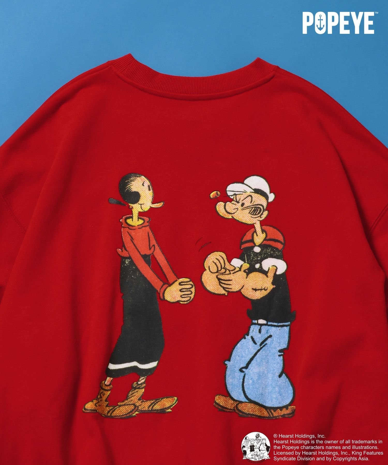 niko and ｜【POPEYE(TM)】CHARACTER PRINT SWEATSHIRT | Rakuten