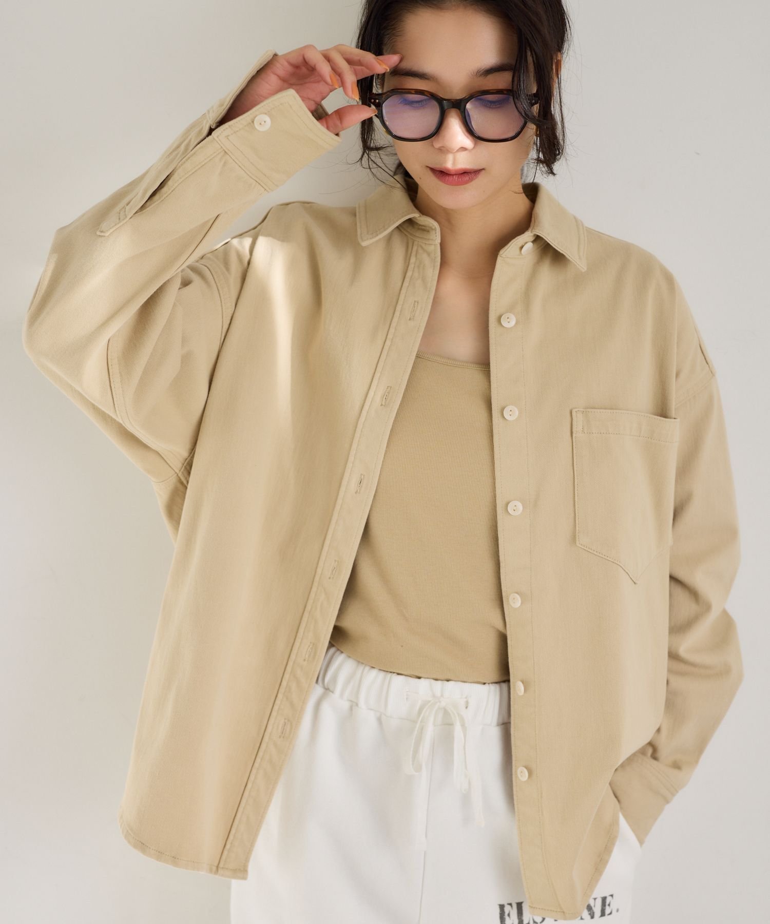 BARNYARDSTORM｜カットデニムシャツジャケット | Rakuten Fashion(楽天