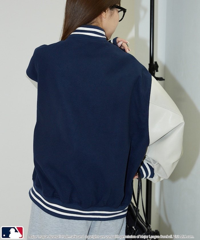 FREAK'S STORE｜MLB×MARY QUANT PATCH STUDIUM JACKET/パッチ