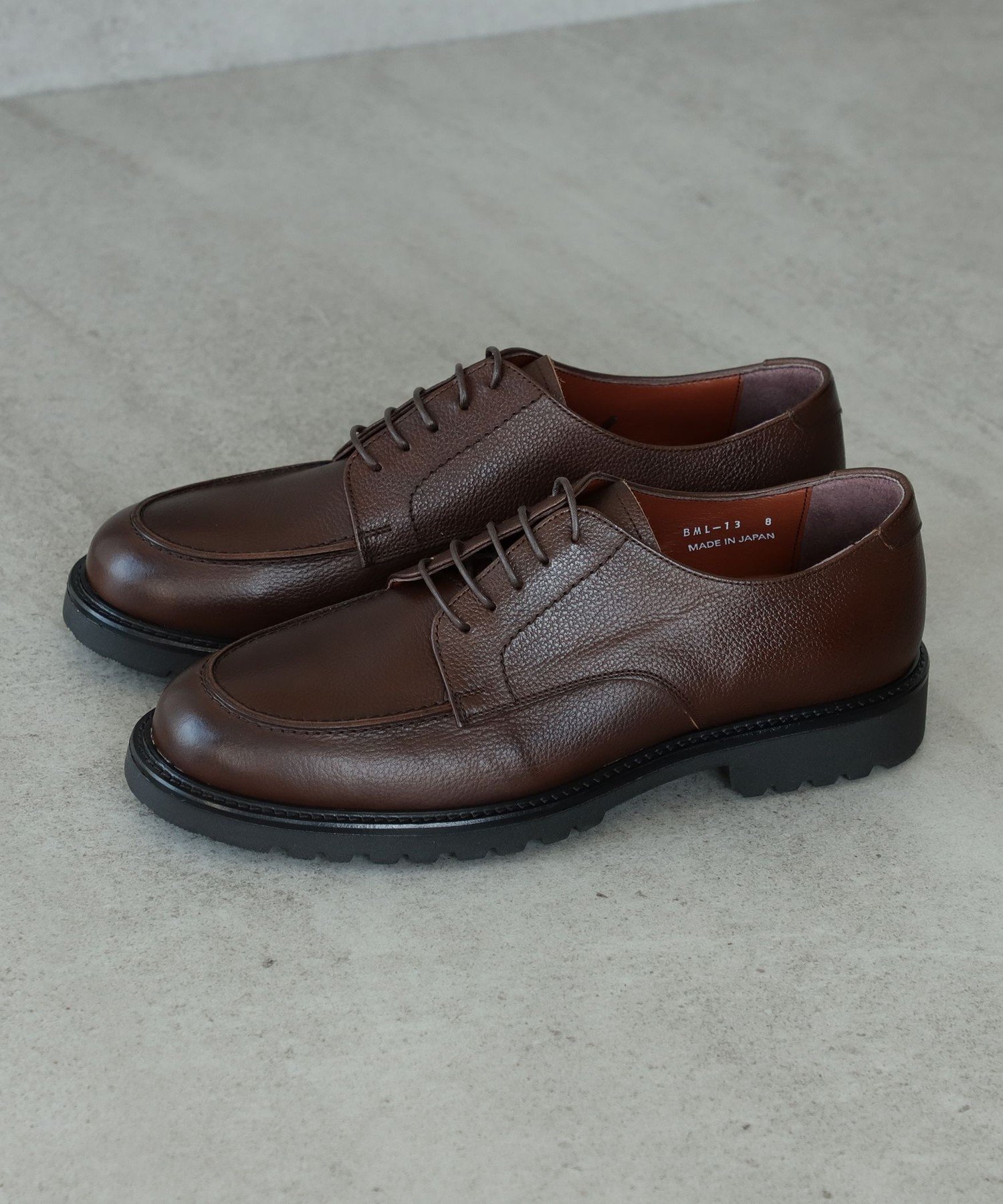 B:MING LIFE STORE by BEAMS｜ラウンド U-チップ シューズ 通勤 新生活