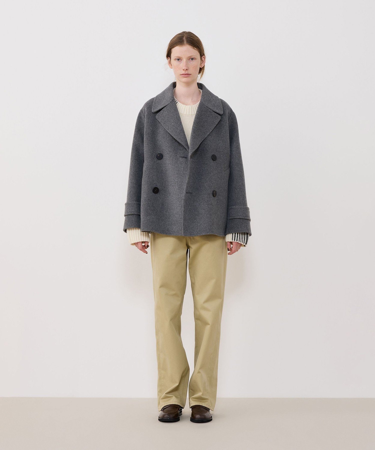 TOMORROWLAND｜ウールカシミヤダブルフェイス Pコート | Rakuten