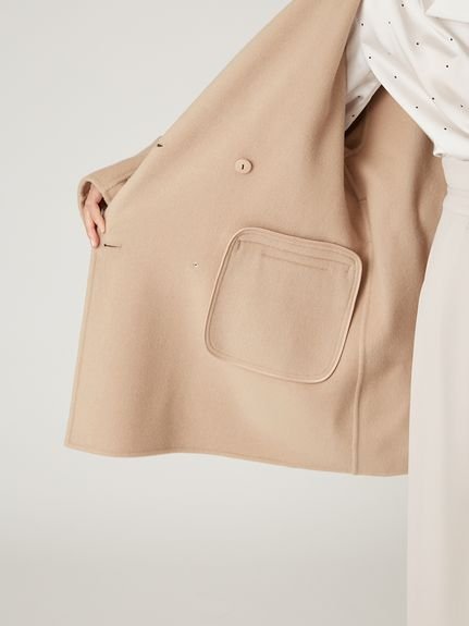 FRAY I.D｜ウールリバーミドルAラインコート | Rakuten Fashion(楽天