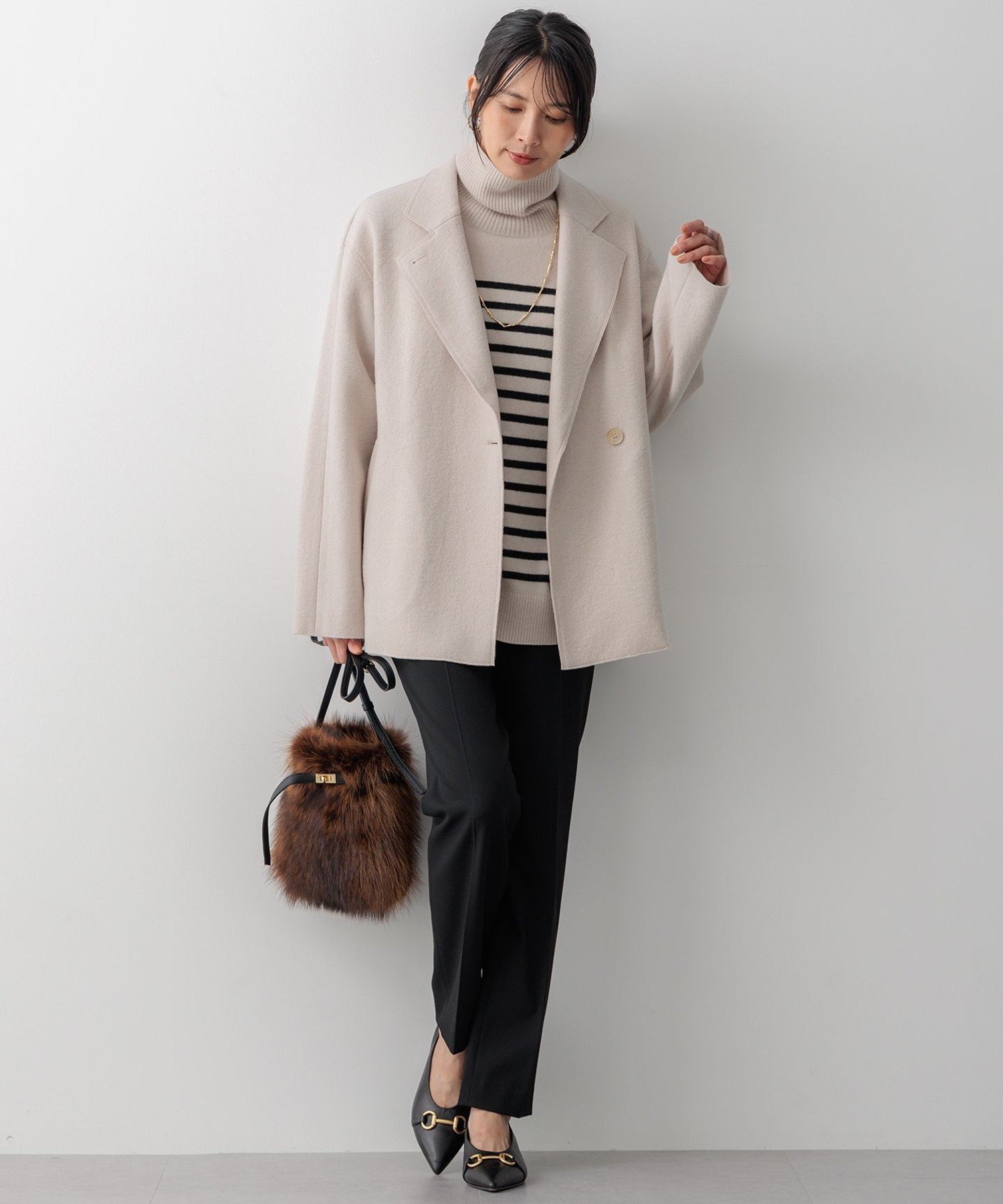 23区｜コンプレストパイル ライトアウター | Rakuten Fashion(楽天