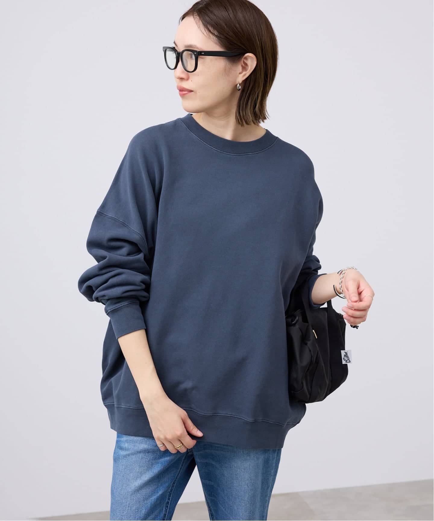 SLOBE IENA｜《WEB限定/追加2》ビックシルエットピグメント裏毛プル