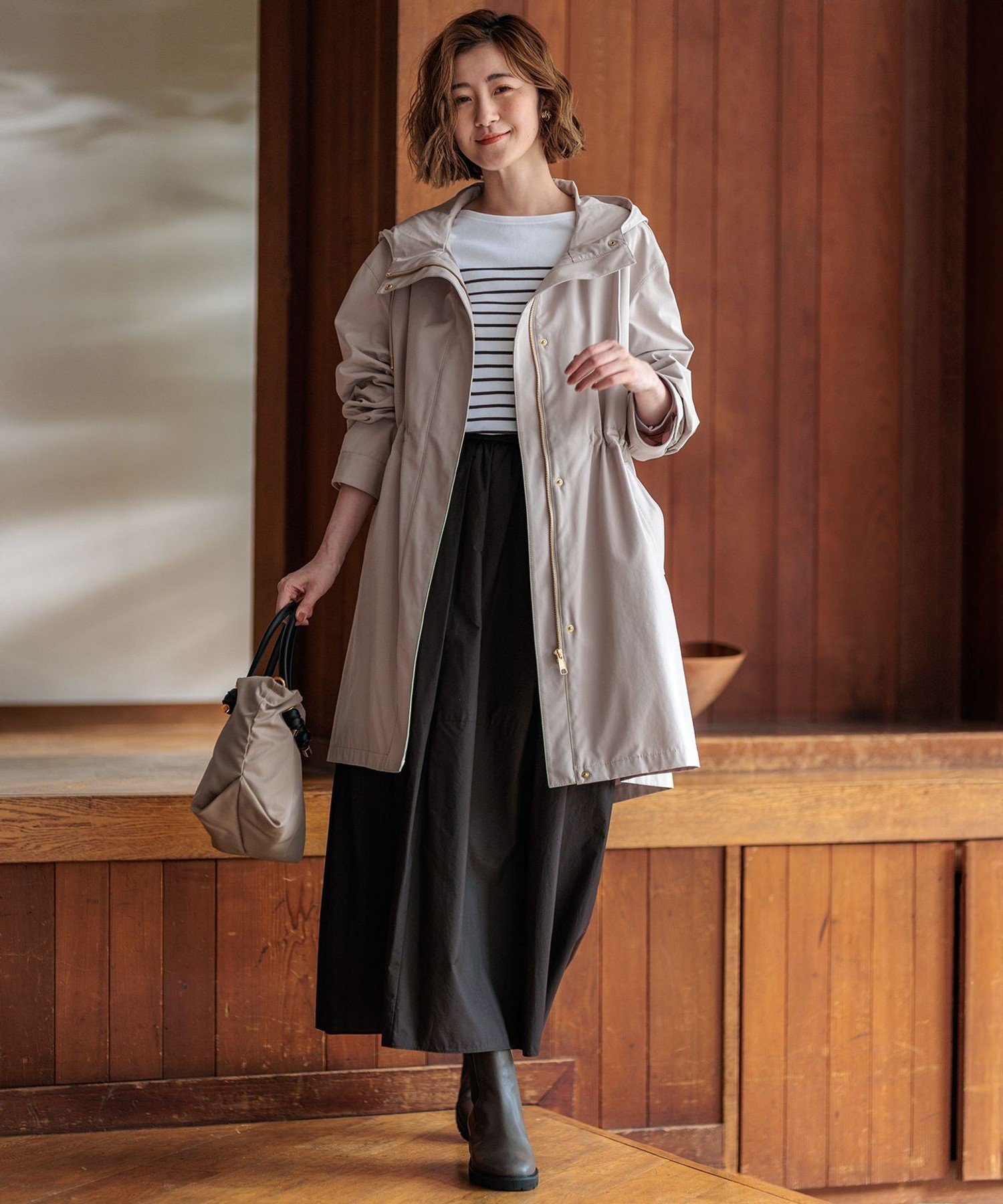 23区｜【撥水加工/洗える】ライナー付き マルチウェイアウター