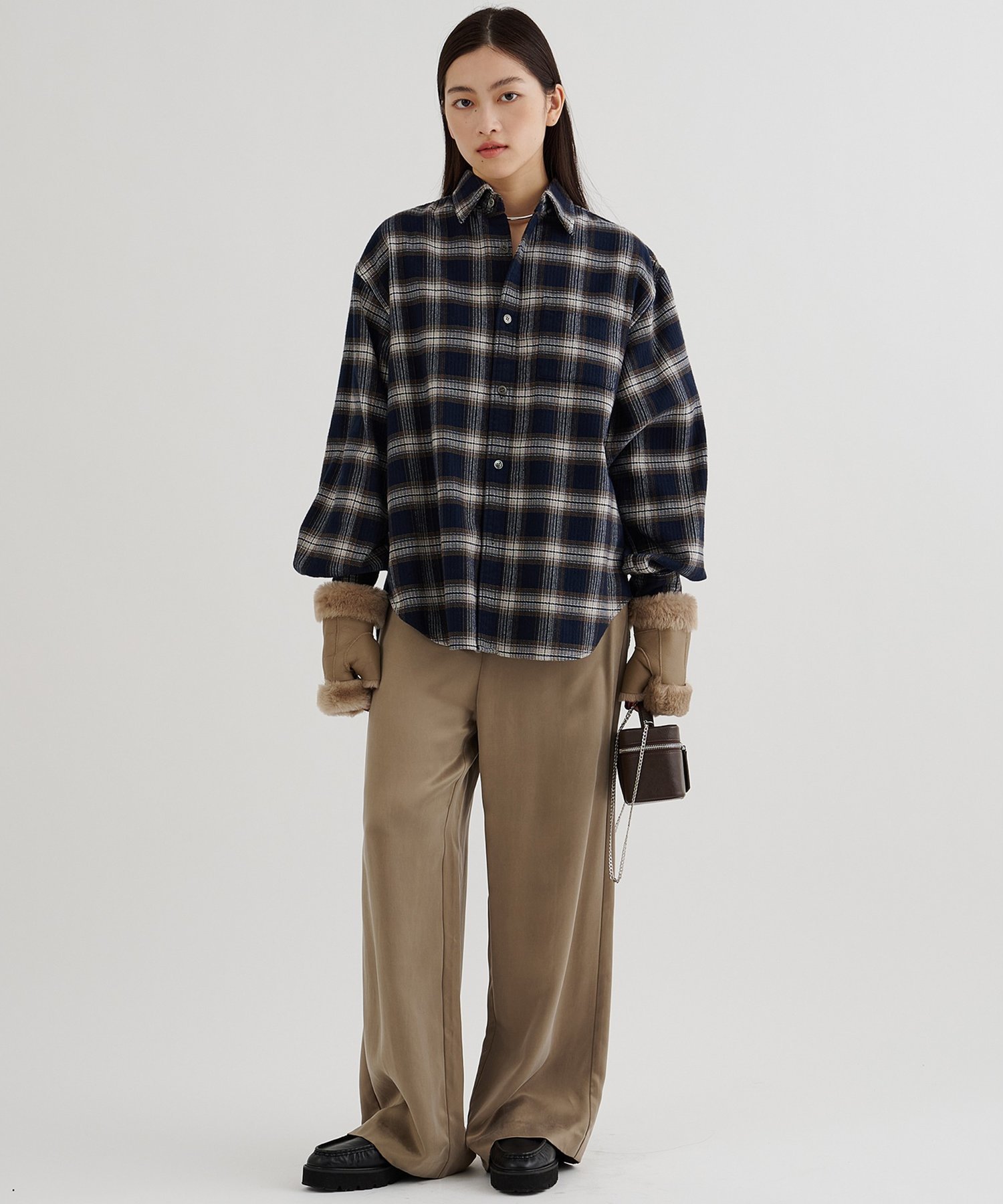 Whim Gazette｜ピケチェックシャツ | Rakuten Fashion(楽天