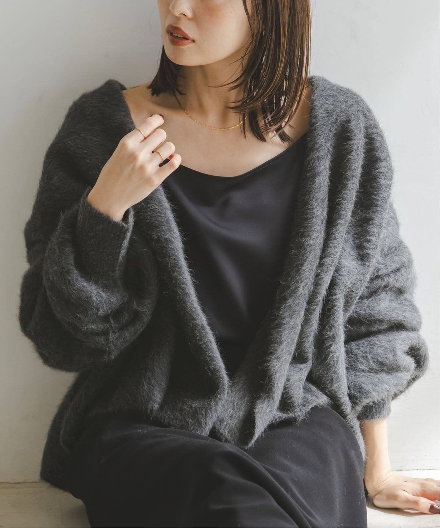 NOBLE｜FOX/Caファーニットカーディガン | Rakuten Fashion(楽天