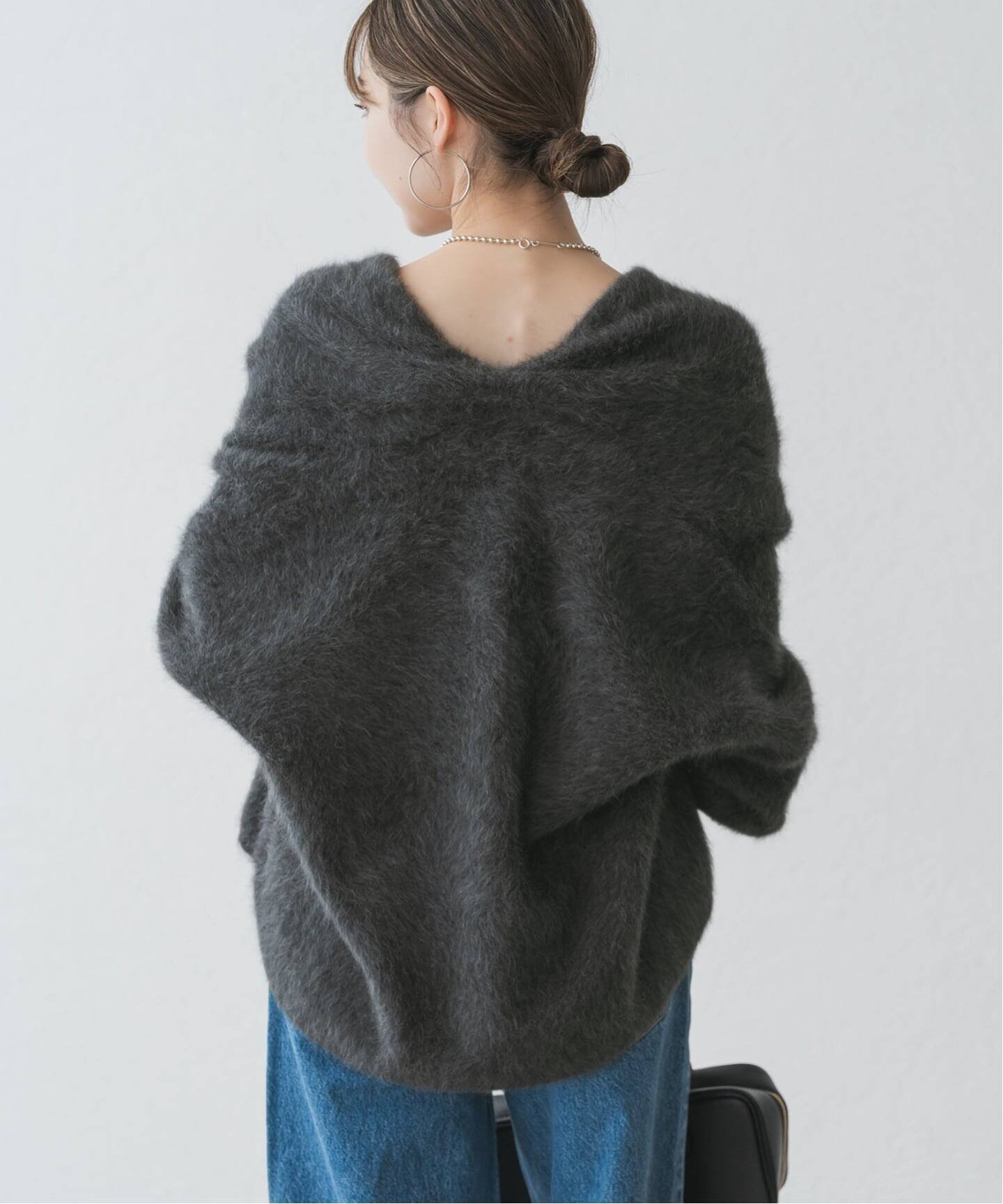 NOBLE｜FOX/Caファーニットカーディガン | Rakuten Fashion(楽天