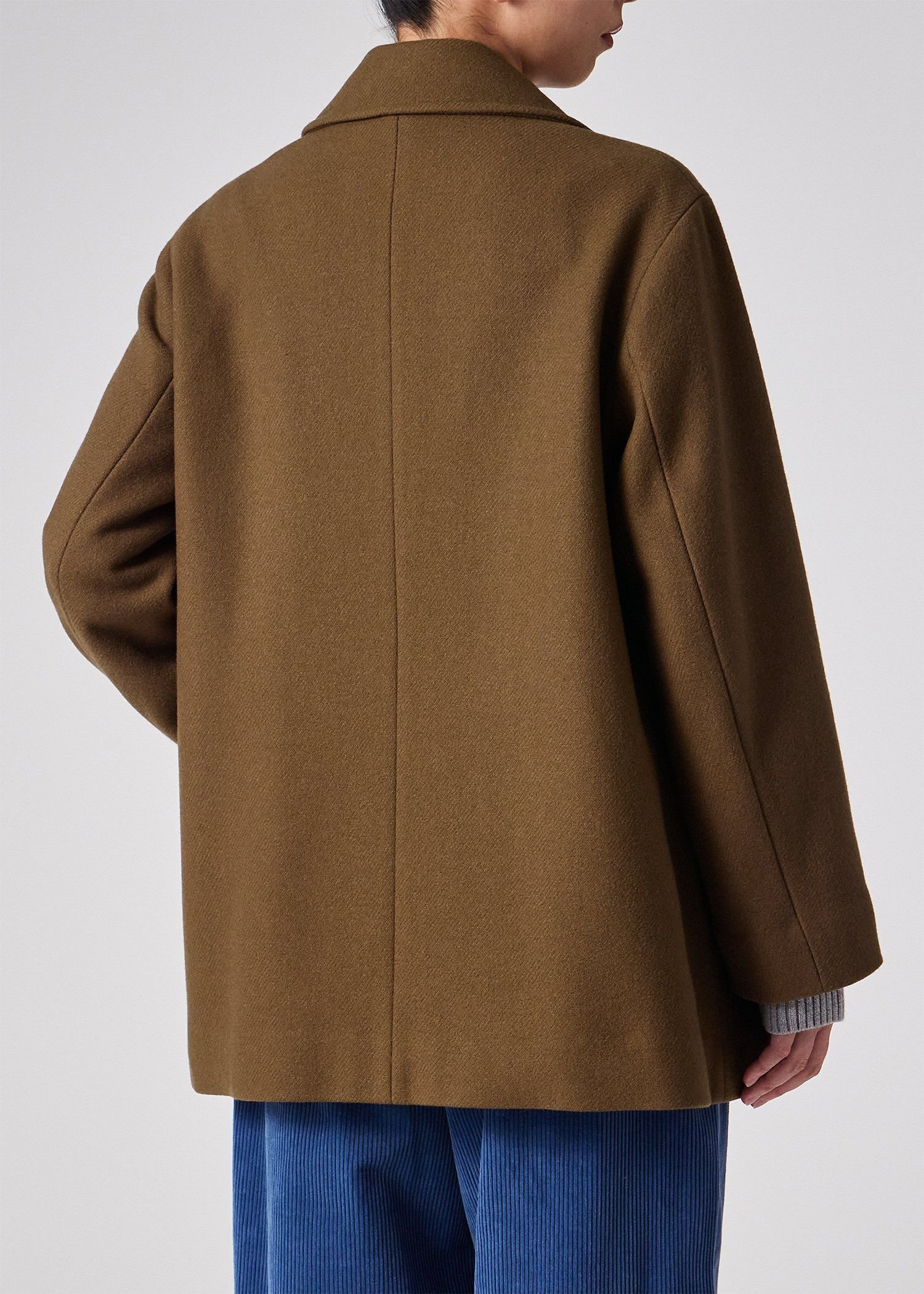 Paul Smith｜ウィメンズ ウールカルゼ ショート ピーコート | Rakuten