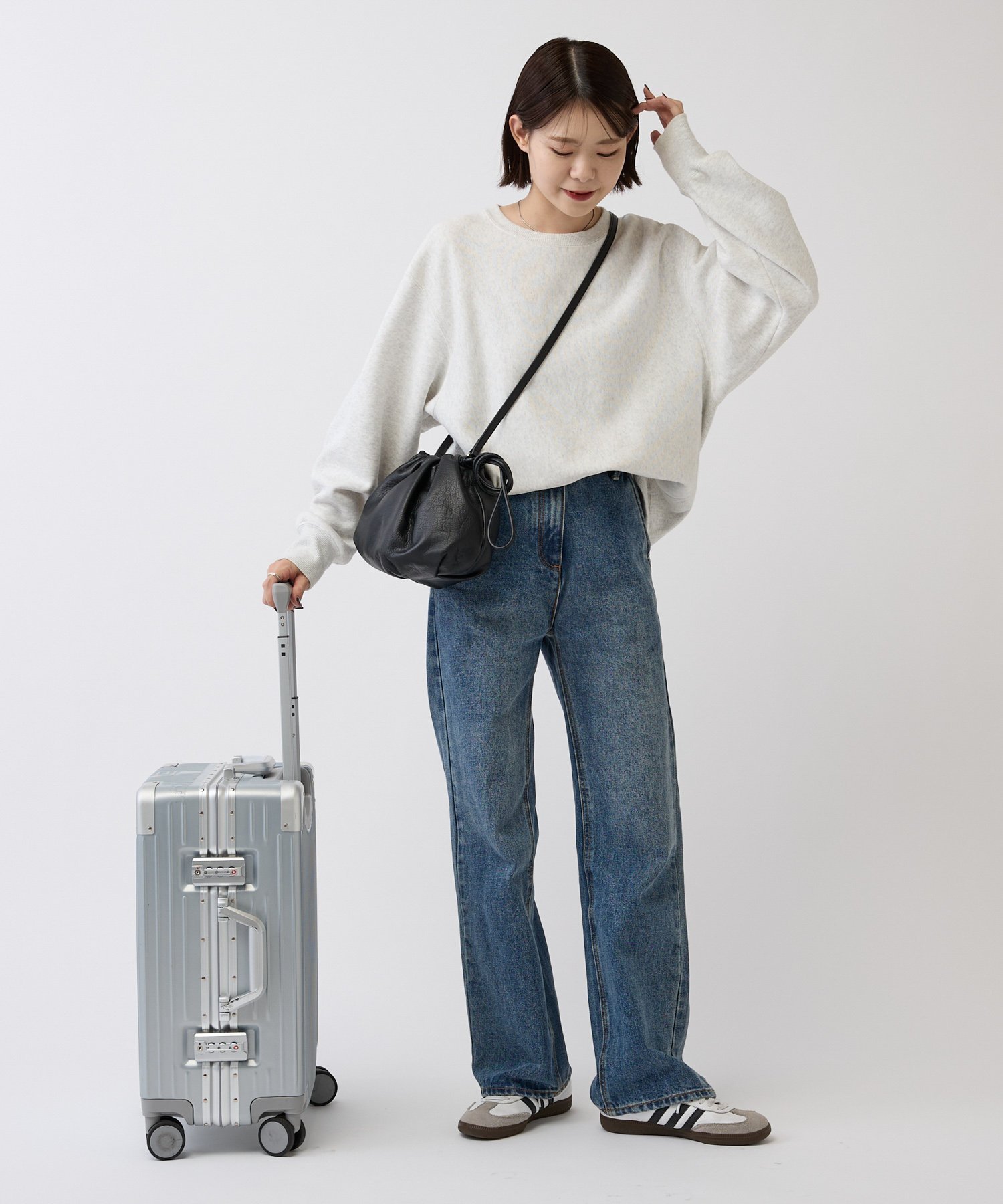 russet｜レザー巾着4WAYショルダーバッグ | Rakuten Fashion(楽天