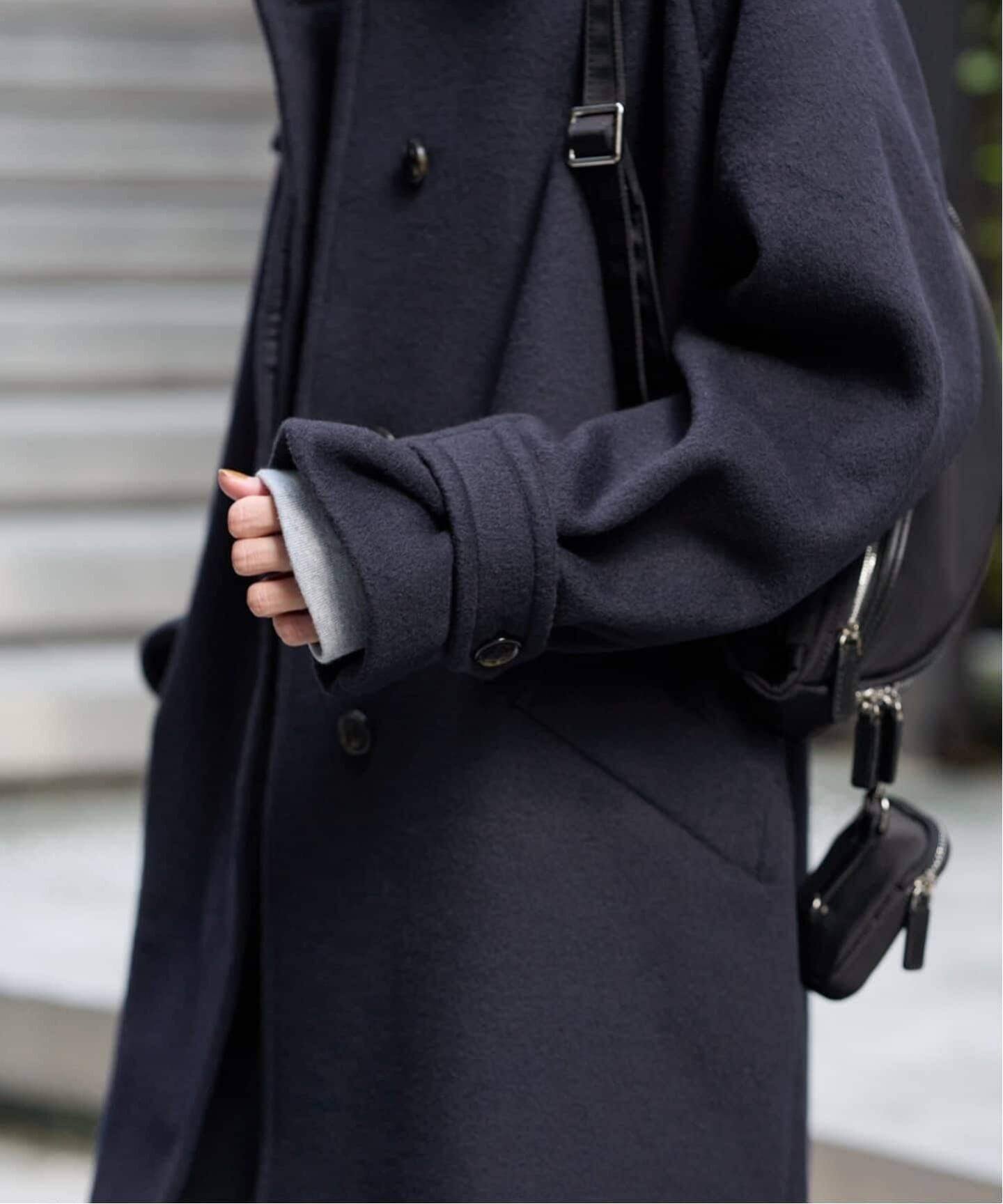 FRAMeWORK｜≪追加≫ラムウールMIXシャルムバルカラーコート 3