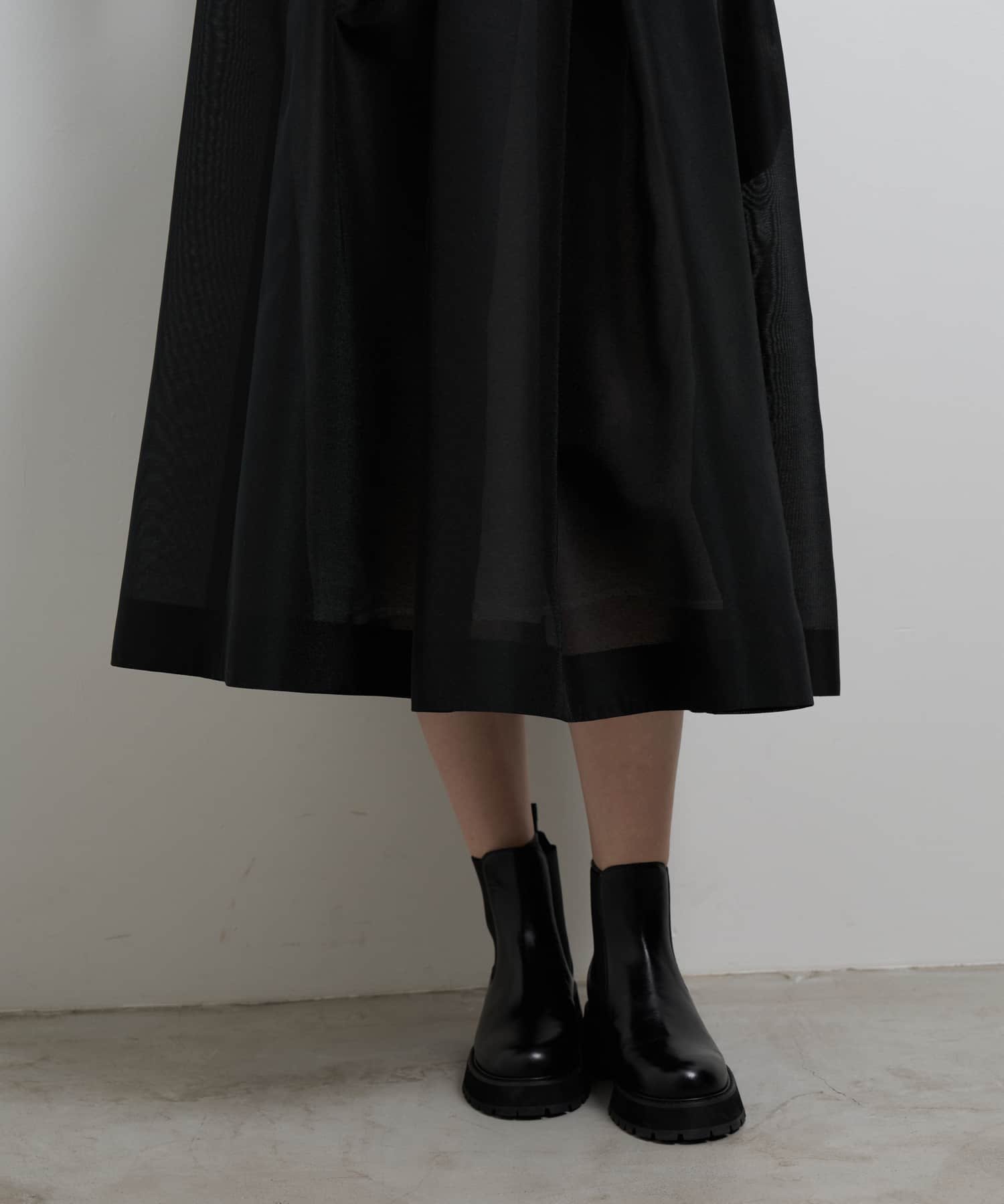 LANVIN en Bleu｜レザーサイドゴアブーツ | Rakuten Fashion(楽天