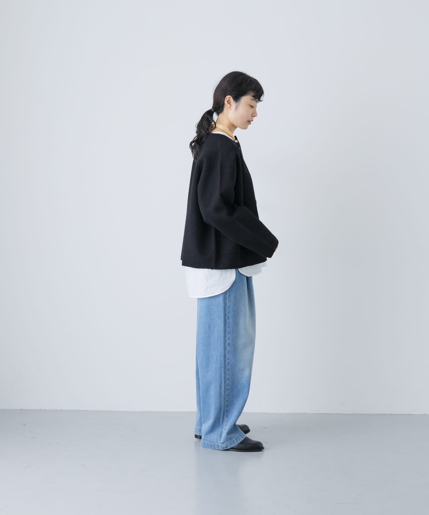 かぐれ｜圧縮ウールショートジャケット | Rakuten Fashion(楽天