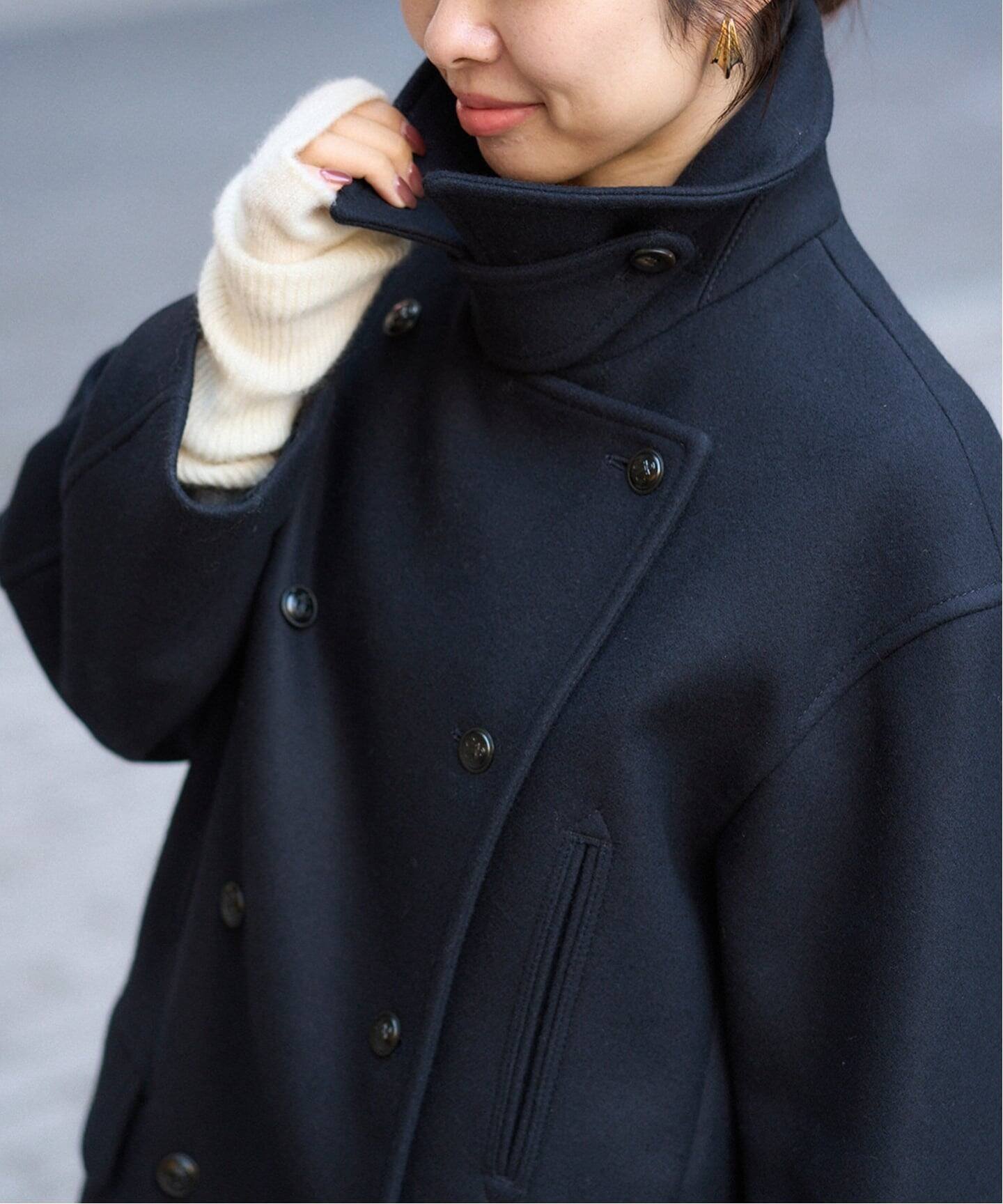 IENA｜メルトンウール ピーコート | Rakuten Fashion(楽天ファッション