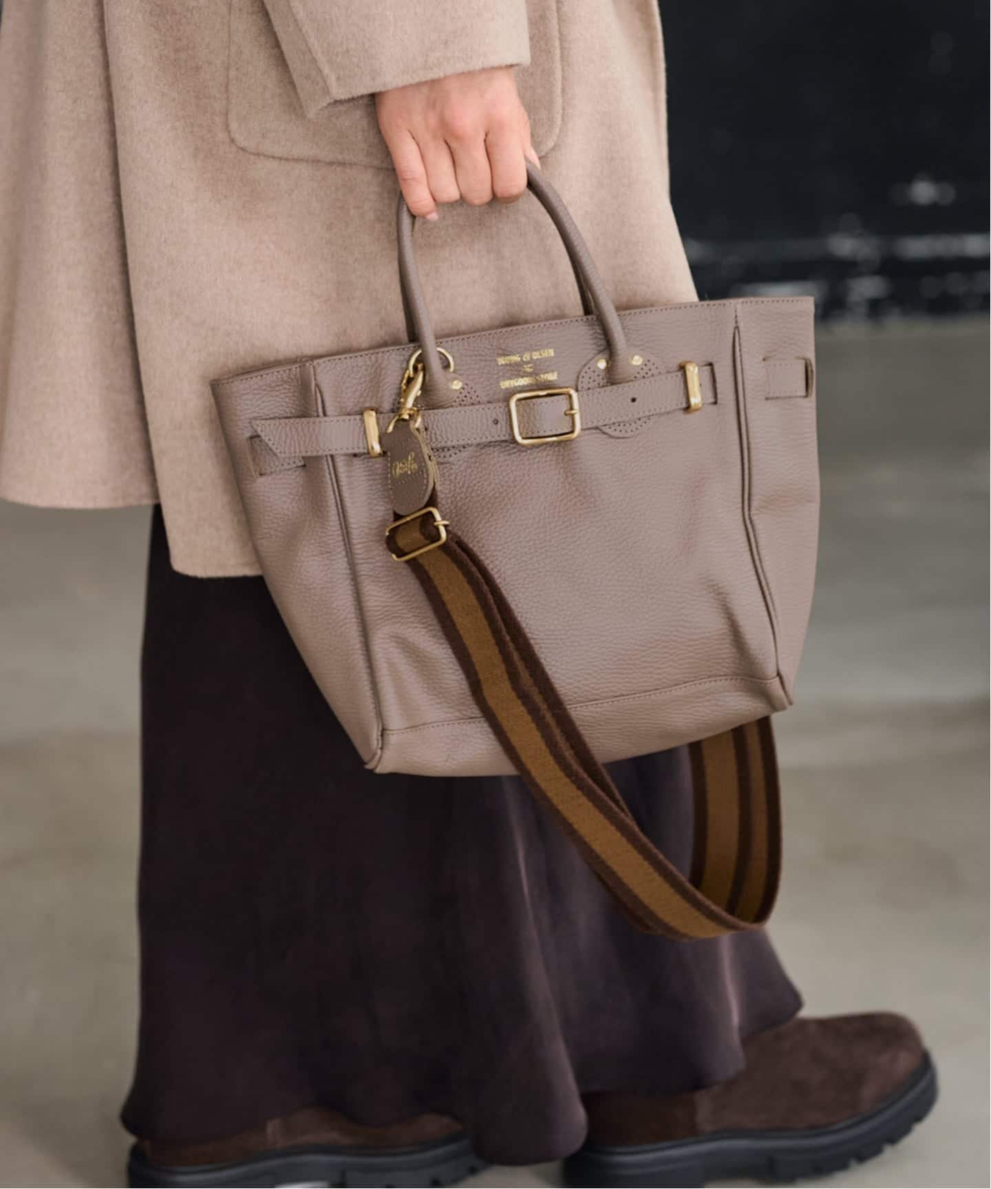 FRAMeWORK｜≪WEB限定 / 追加≫YOUNG&OLSEN 別注ストラップ付きベルト