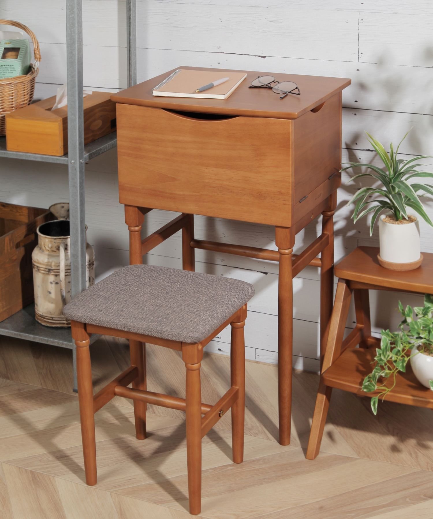 studio CLIP｜【daily CLIP】無垢のドレッサー&スツール | Rakuten