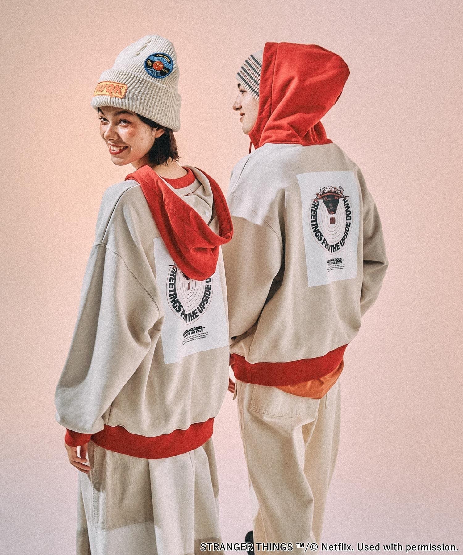 niko and ｜【STRANGER THINGS】コラボ配色パーカー | Rakuten