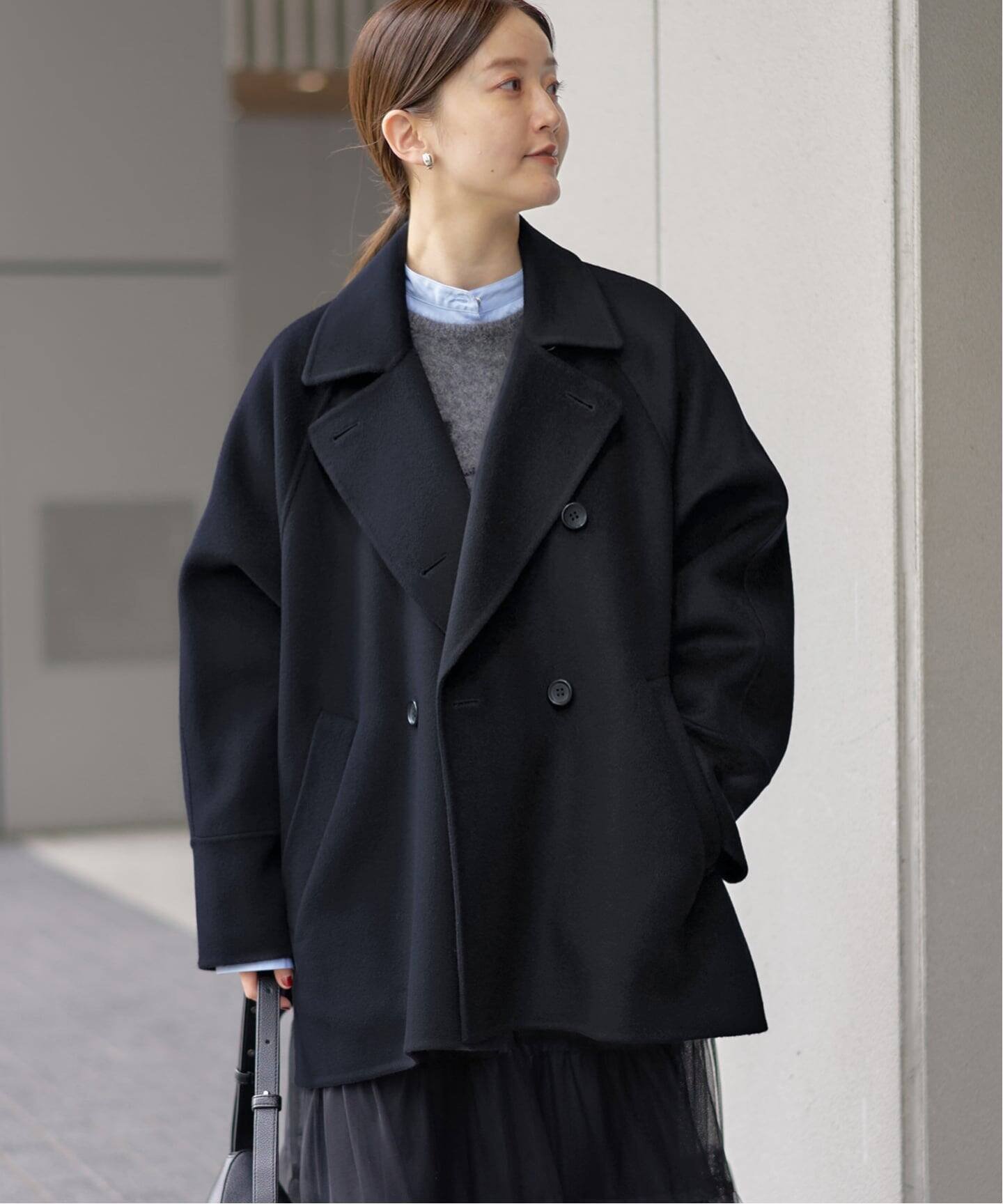 IENA｜《追加2》スーパー160ダブルフェイスショートコート | Rakuten