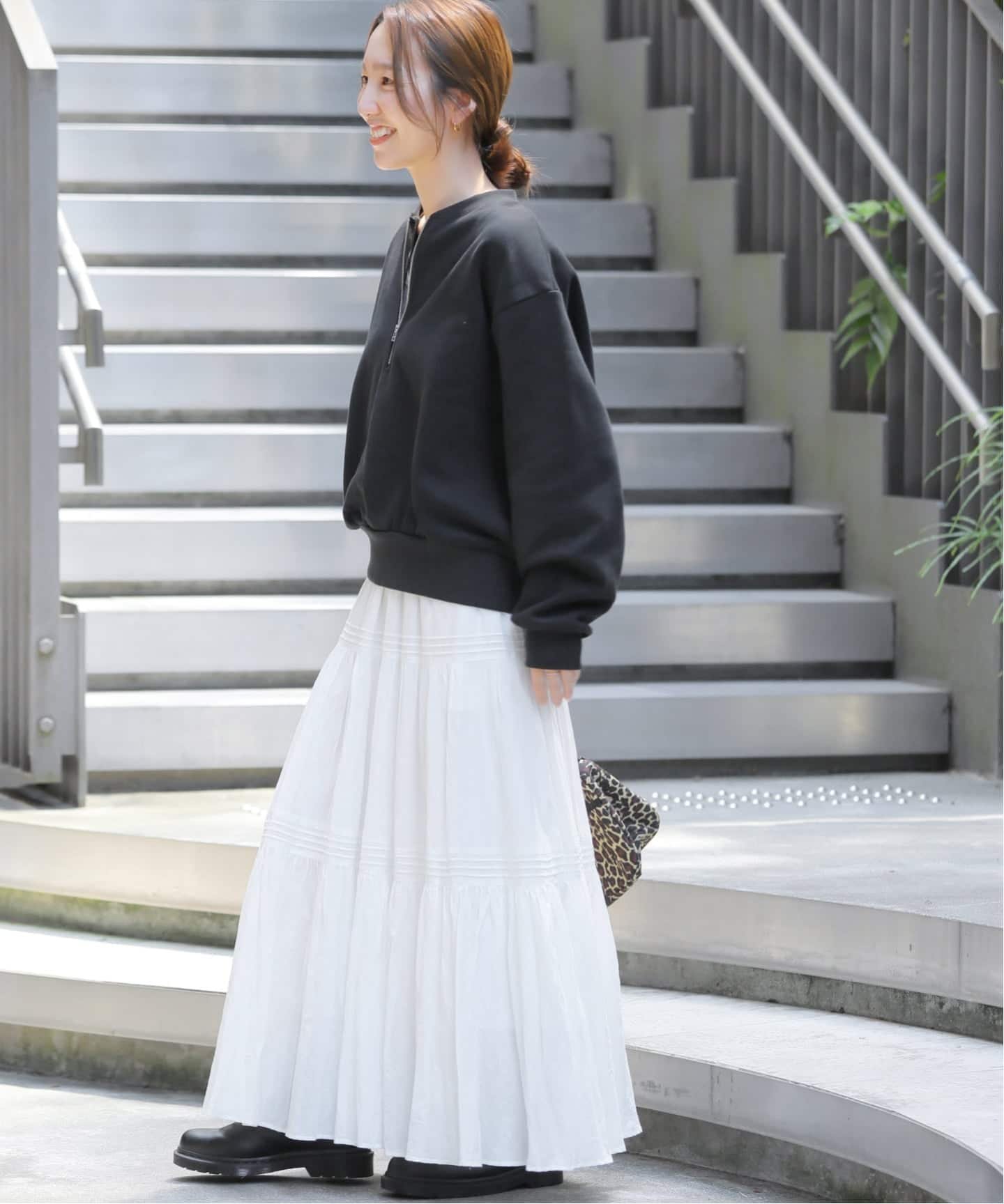 JOURNAL STANDARD relume｜《WEB限定》ハーフジップノーカラー