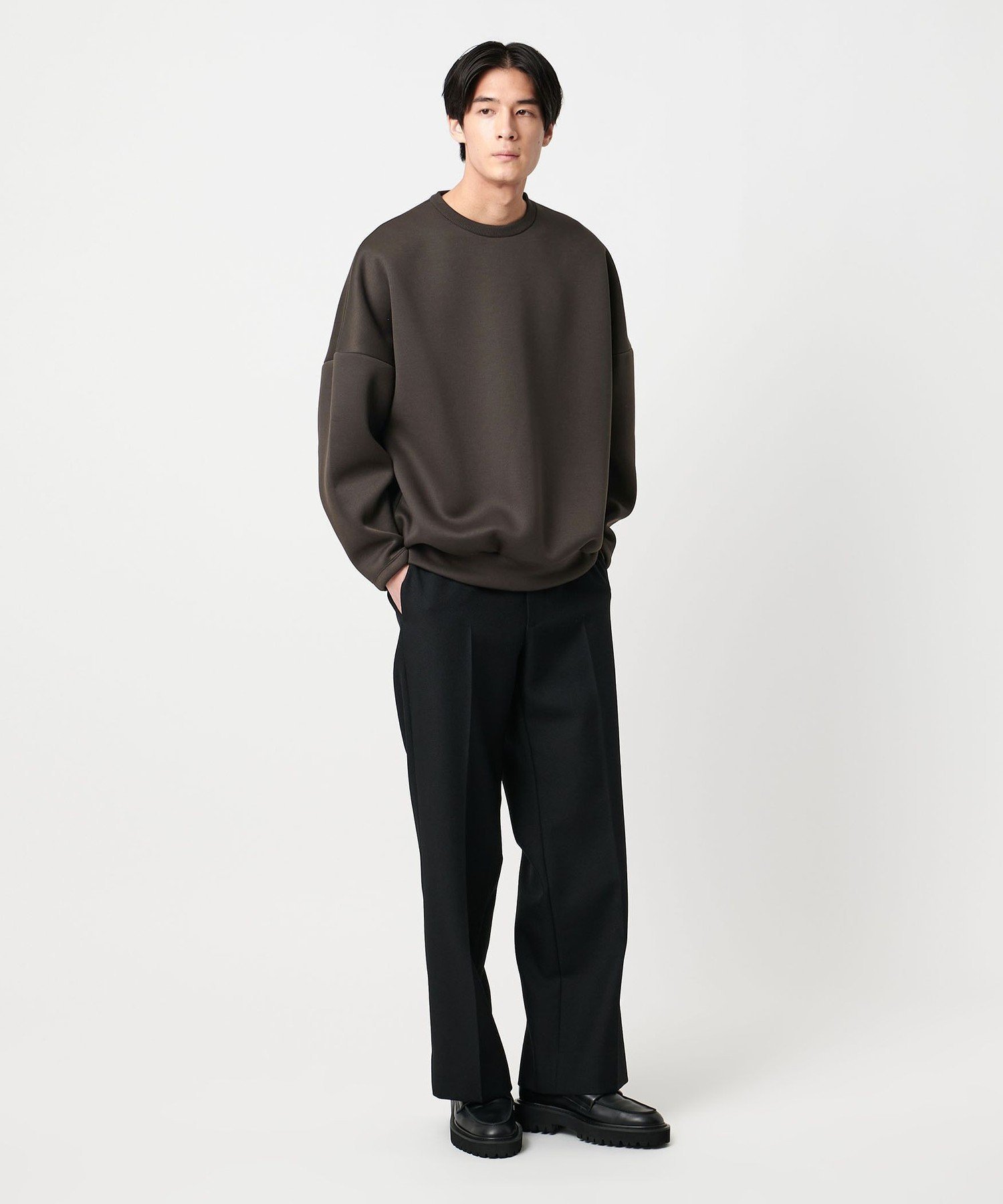 MARW UNITED ARROWS／ダンボール クルーネック プルオーバー MARW UNITED ARROWS＞ダンボール クルーネック プルオーバー UNISEX