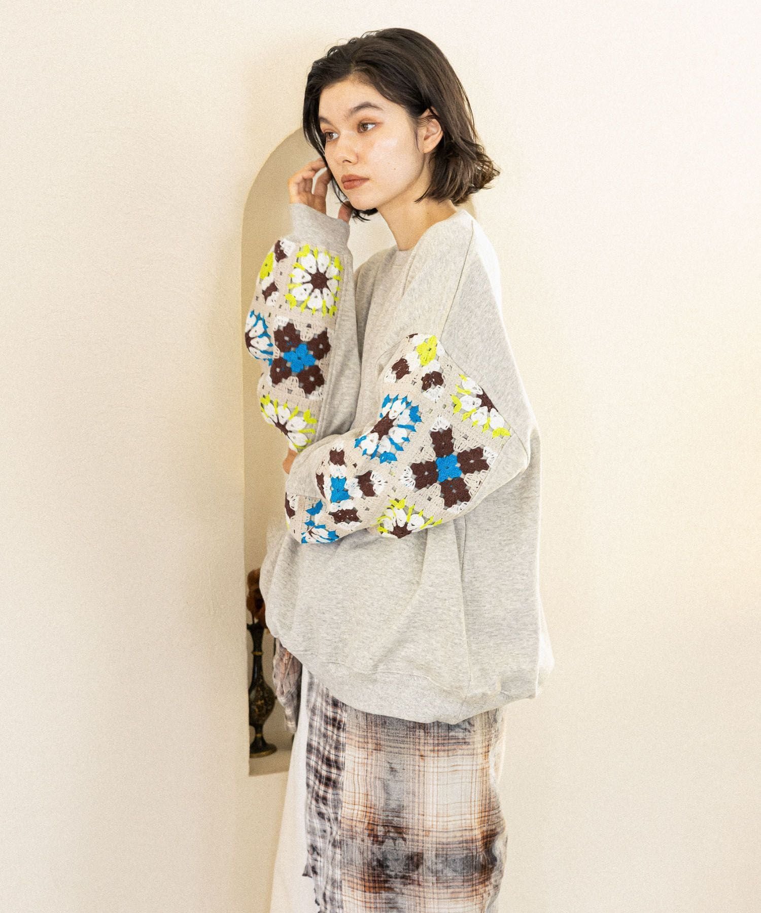 niko and ｜クロシェコンビプルオーバー | Rakuten Fashion(楽天