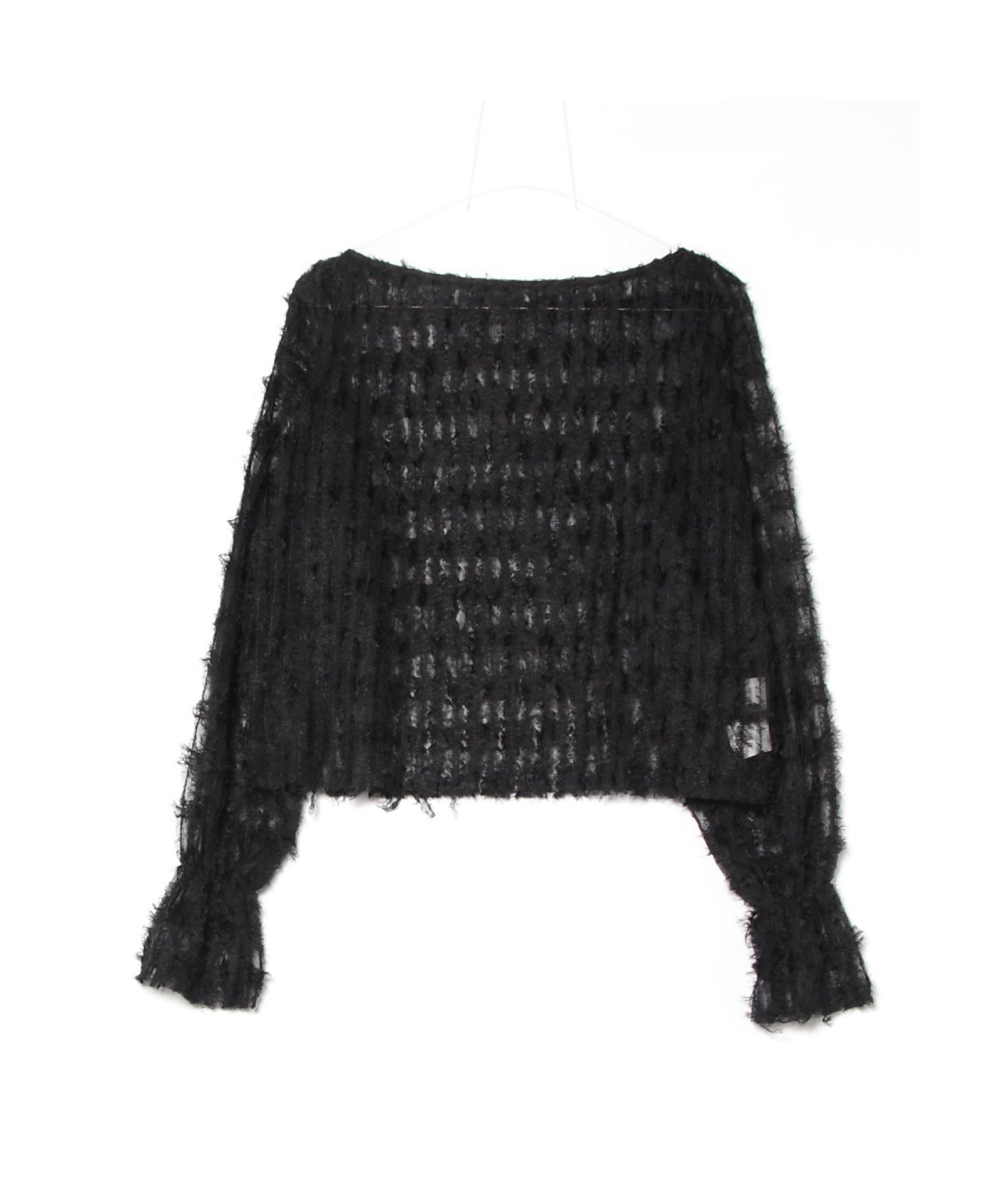 Rouge vif la cle｜【一部店舗限定】フェザーチュールブラウス