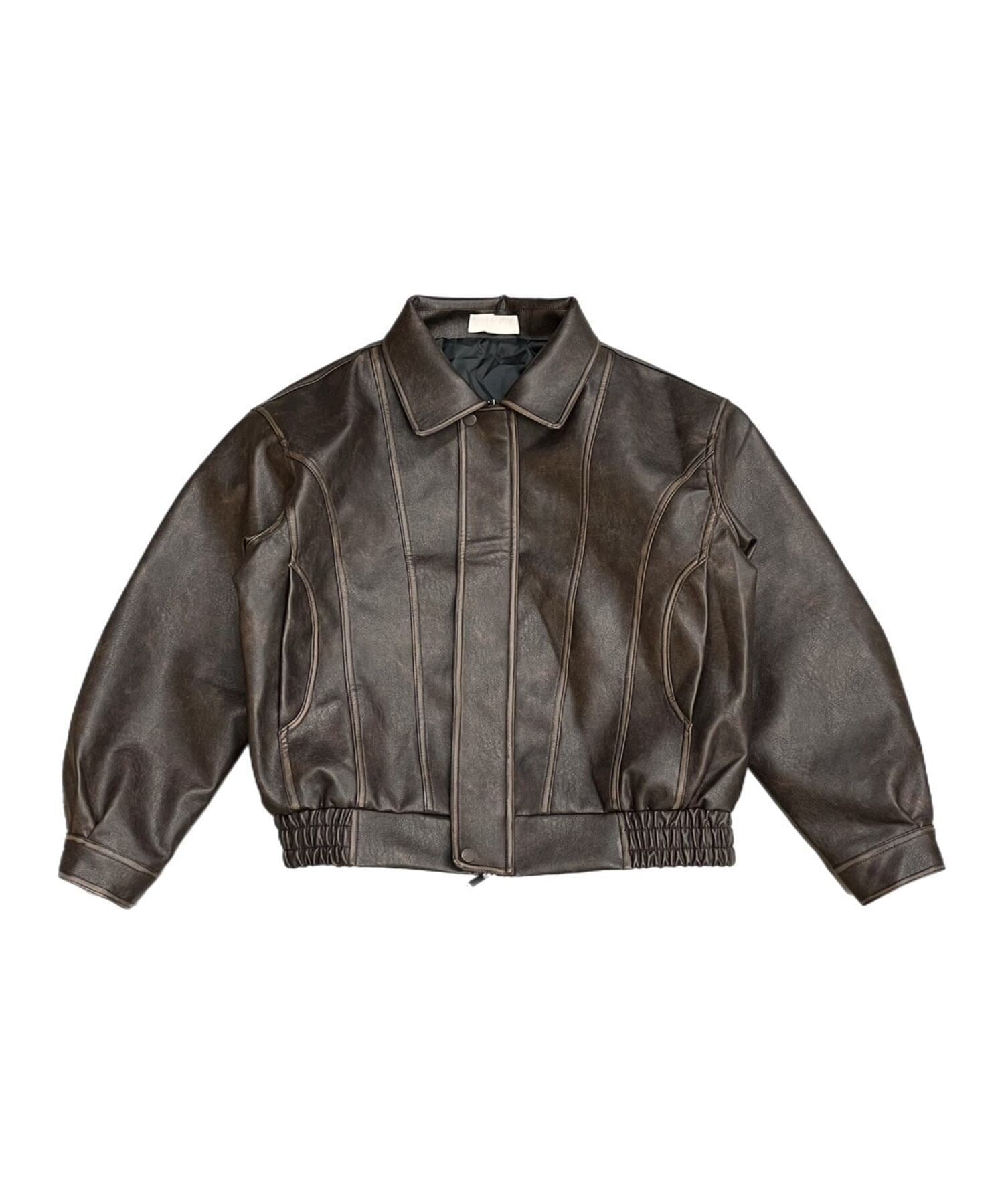 Never mind the XU / Chikashitsu+｜【Chikashitsu +】coating blouson