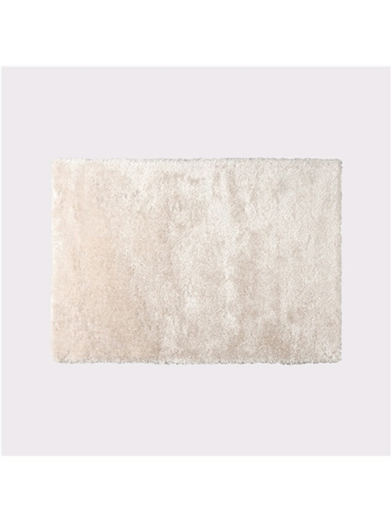 Francfranc｜カステ ラグ S 1400*1000 シルバー 床暖房対応 ホット