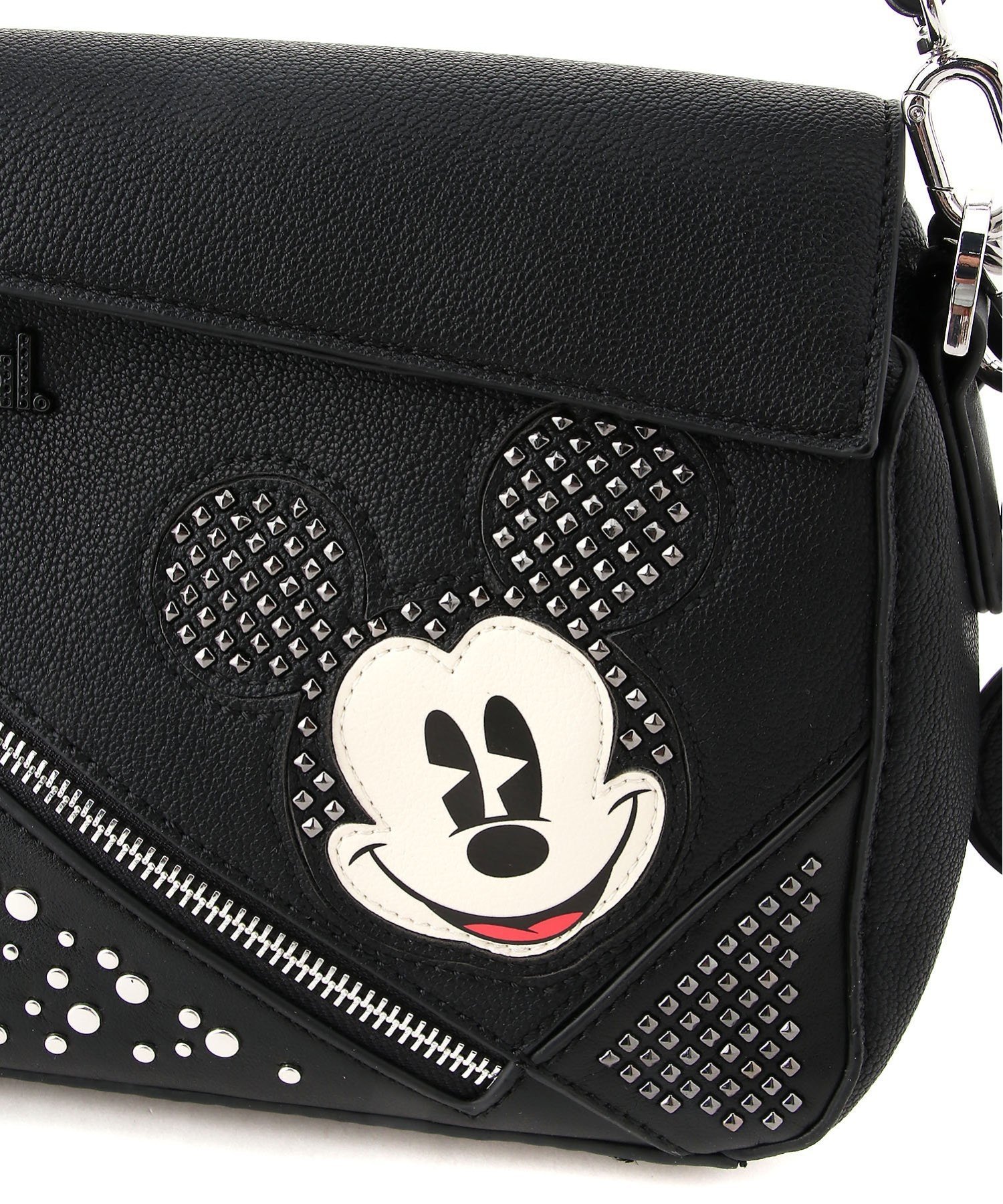Desigual｜ミッキーマウス スタッズショルダーバッグ | Rakuten