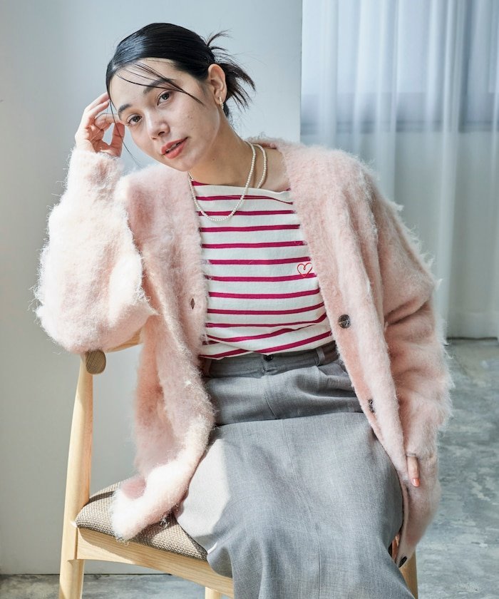 FREAK'S STORE｜ブークレシャギーカーディガン 24AW | Rakuten Fashion