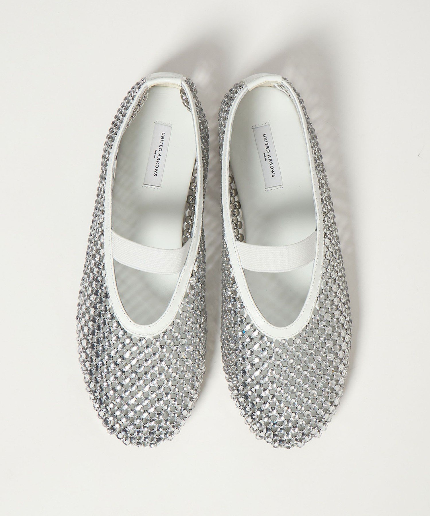 UNITED ARROWS｜メッシュ ビジュー フラットシューズ | Rakuten