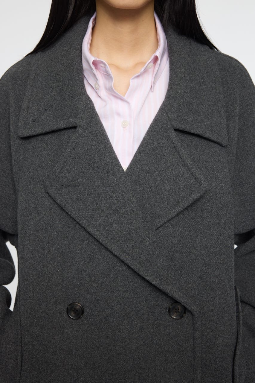 moussy｜DOUBLE BREASTED MID コート | Rakuten Fashion(楽天