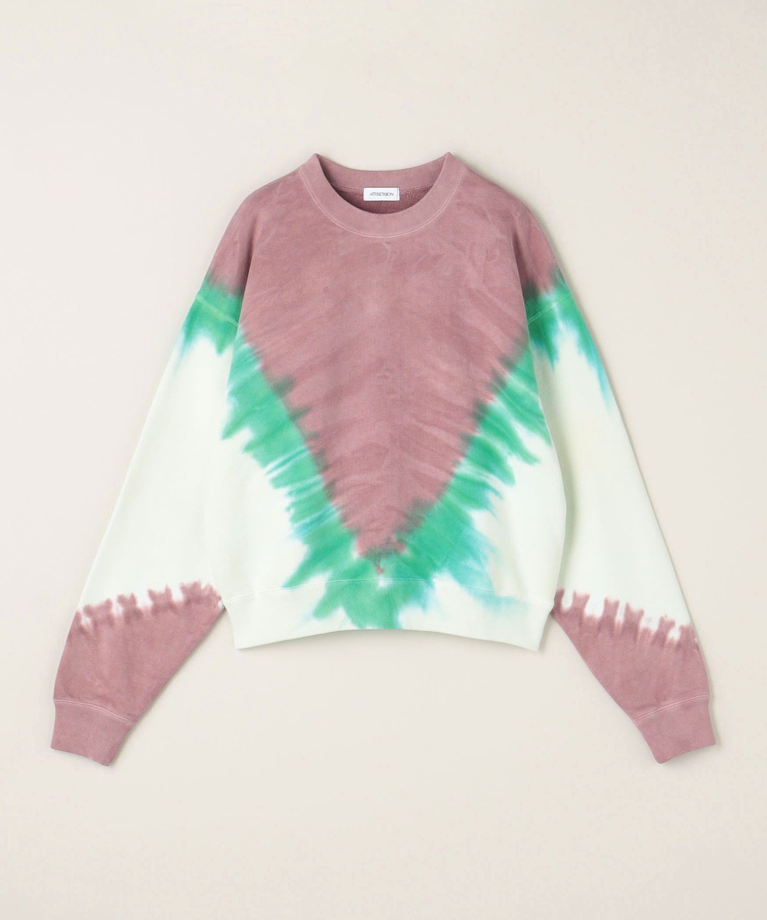 ＜ATTISESSION＞コットン タイダイ スウェット　新品未使用 UNITED ARROWS LTD. OUTLET｜<ATTISESSION>コットン タイダイ