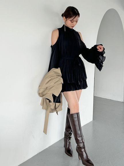 SNIDEL｜コールドショルダーセットアップ | Rakuten Fashion(楽天