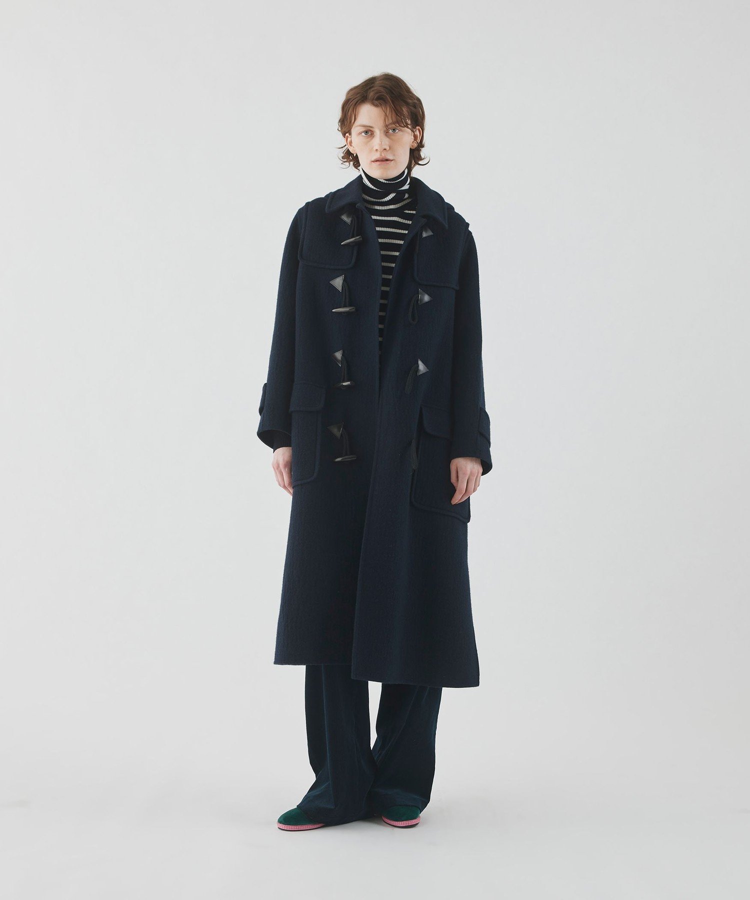 TOMORROWLAND｜ランダムウールダッフルコート | Rakuten Fashion(楽天