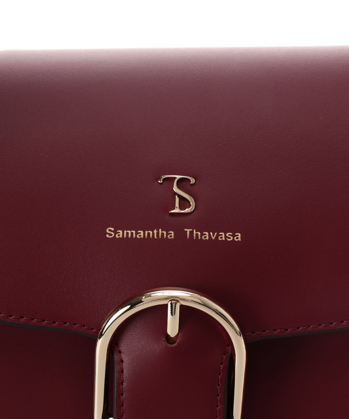 Samantha Thavasa｜レザーサイドスタッズハンドバッグ | Rakuten