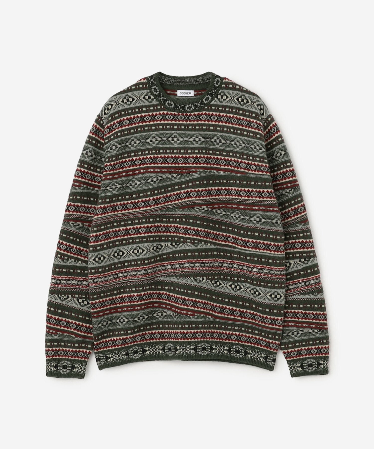 Bshop｜Jamieson's Knitwear | ウール ニットプルオーバー MEN