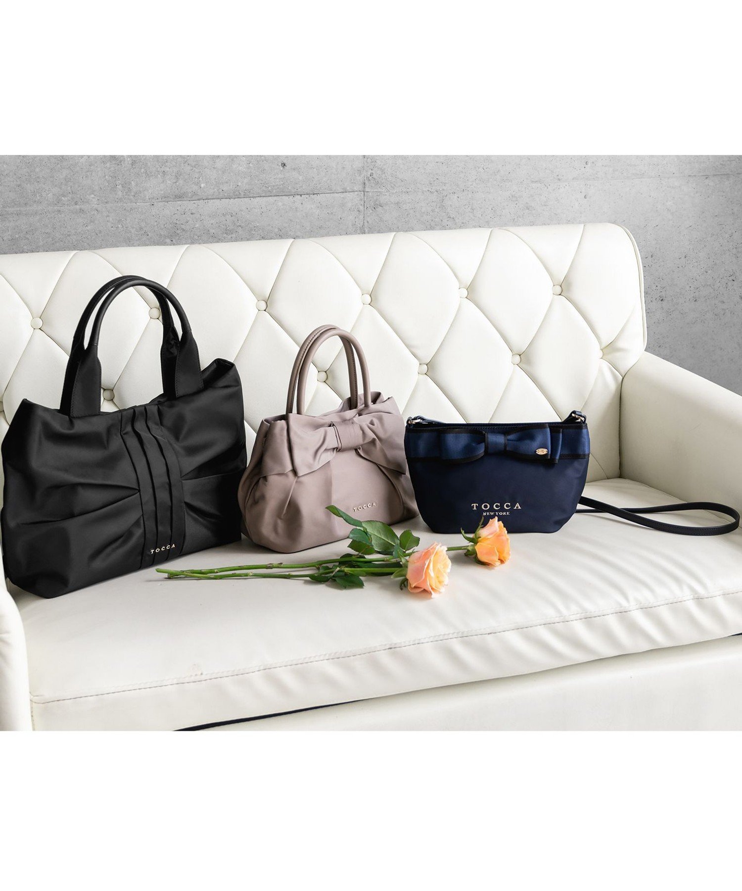 TOCCA｜BICOLOR RIBBON POCHETTE ポシェット | Rakuten Fashion(楽天