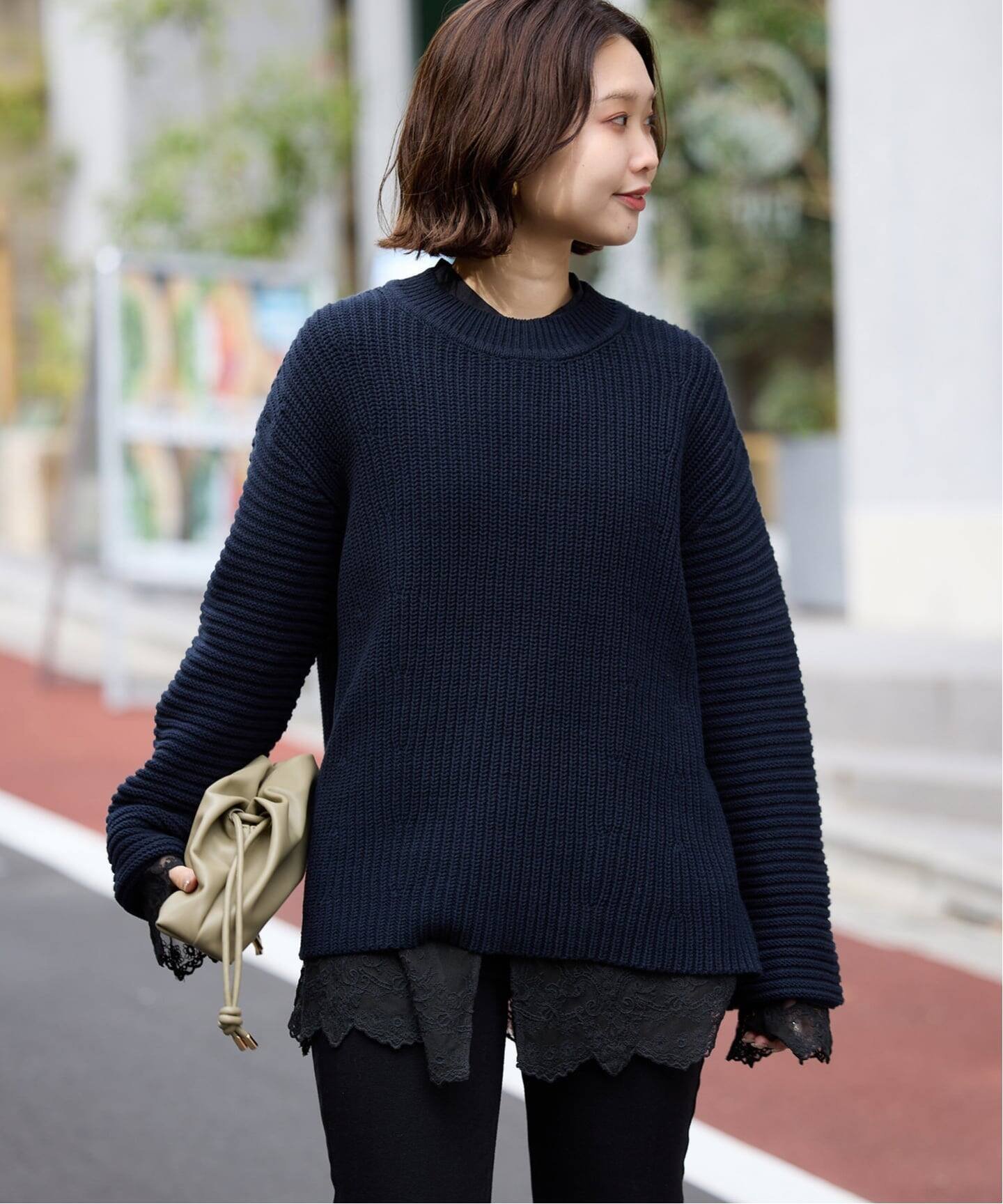 SLOBE IENA｜《WEB限定/追加予約》チュールレースブラウス | Rakuten