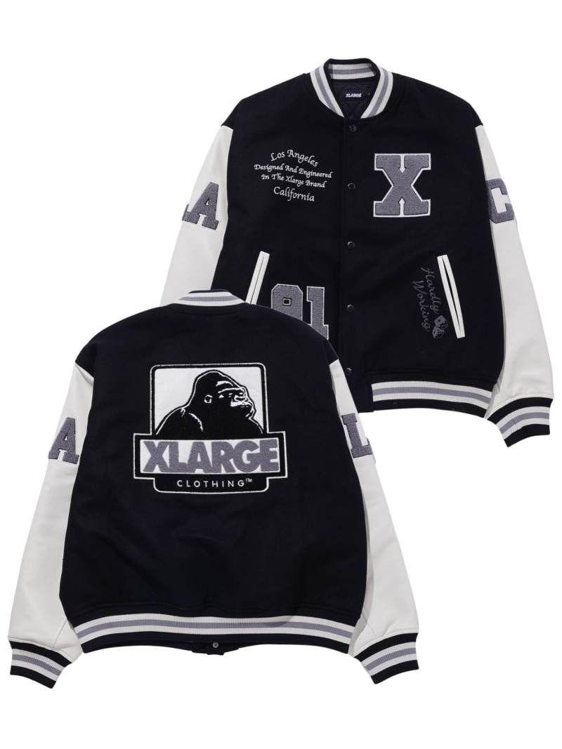 楽天市場】【SALE／10%OFF】XLARGE OG LOGO VARSITY JACKET ジャケット