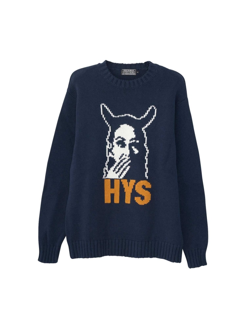 楽天市場】HYSTERIC GLAMOUR SPEAK NO EVIL編込 セーター ヒステリック