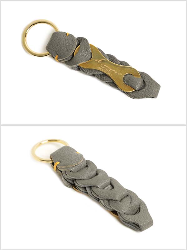 楽天市場】イルミーチョ il micio キーホルダー メッシュ レザー ヤギ