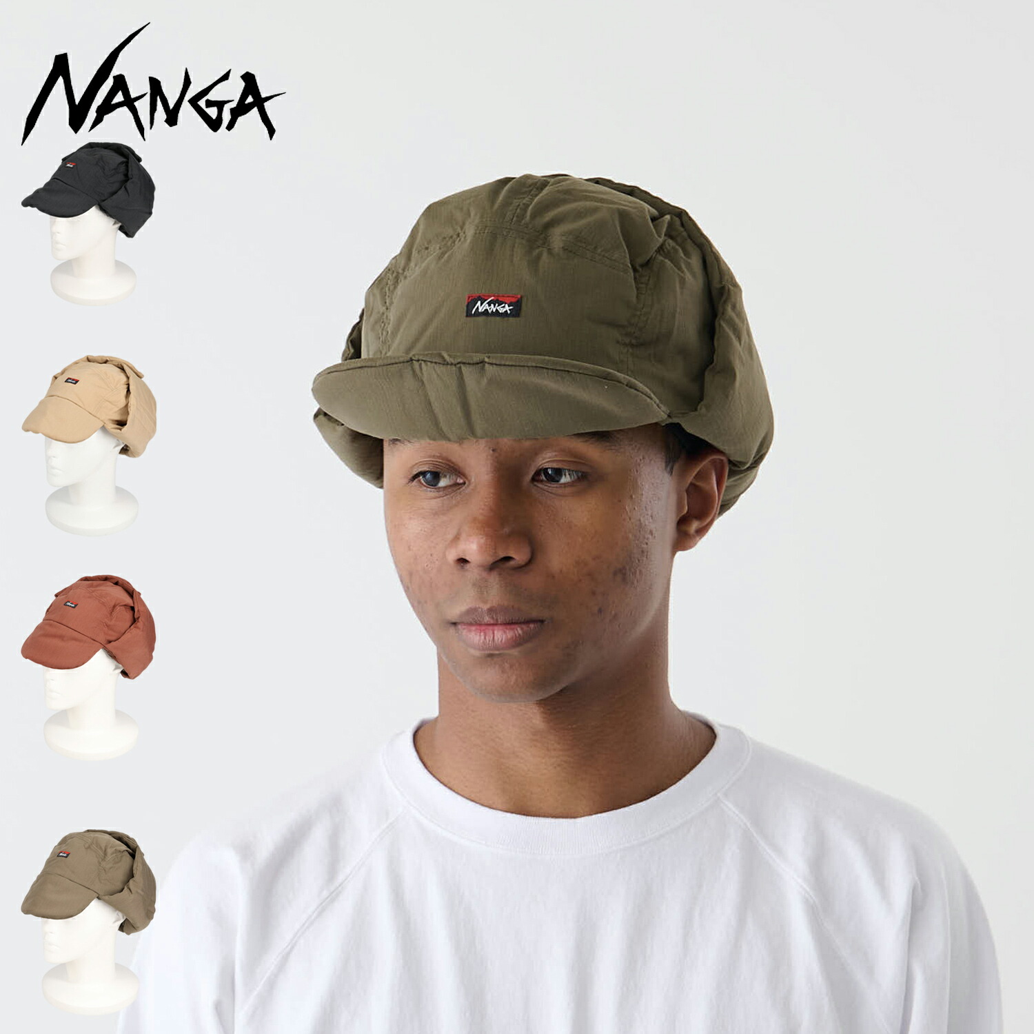 楽天市場】ナンガ NANGA キャップ 帽子 フライトキャップ ヒノック