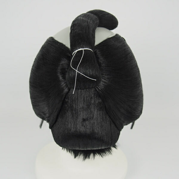 楽天市場】＜送料無料＞ 和かつら 本格町人【いなせ】 ※豆絞り手拭い