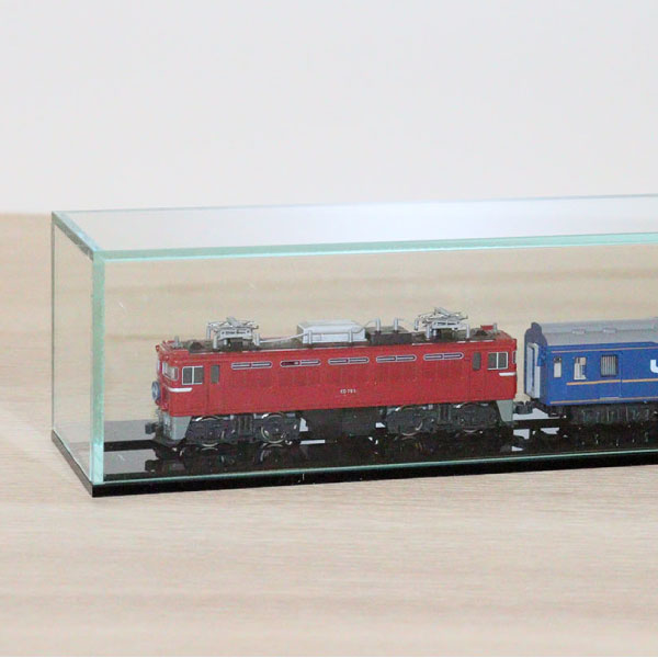 楽天市場】アクリル Nゲージ用展示ケース 台座付き W1000 H60 透明