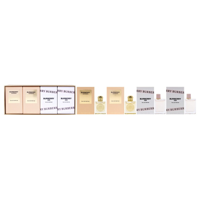 楽天市場】Burberry by Burberry for Women - 4 Pc Mini Gift Set 2 x