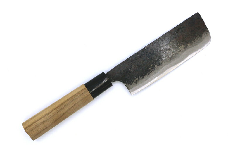 楽天市場】黒打 ミニ菜切包丁 青二 刃渡り 120mm #241772 土佐刃物