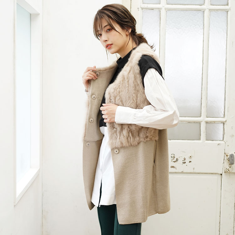 楽天市場】【10%offクーポン】ファーベスト ラビットファー トリミング