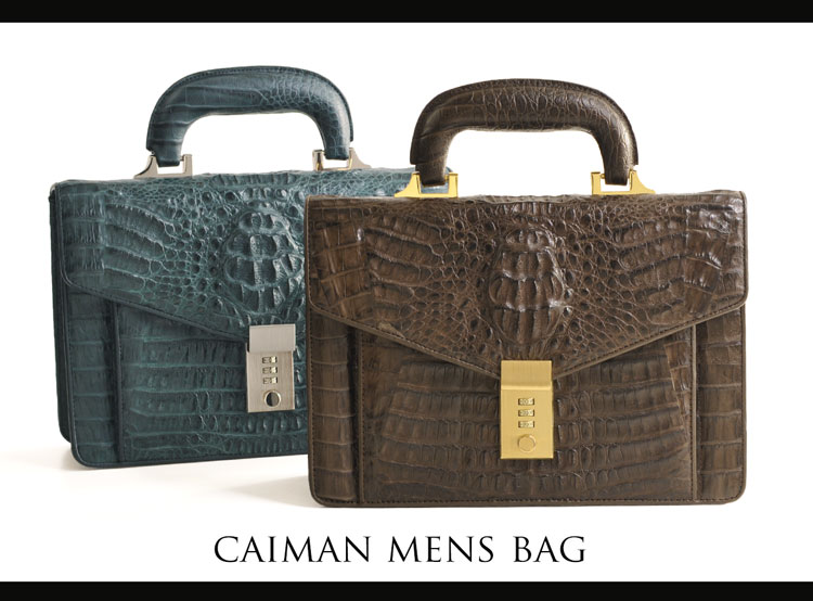 楽天市場】カイマン マット 加工 メンズバッグ ダイヤルロック付き